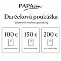 PAPAcou darčeková karta: 100€/150€/200€