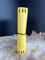 Kožený zápisník A5 - Žltý - Yellow Bee - krátka verzia