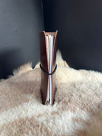 Kožený zápisník A6 - Hnedá - brown chocolate - krátka verzia