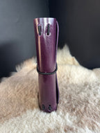 Kožený zápisník A6 - Fialová - Purple Dark - dlhá verzia