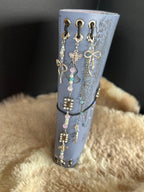 Kožený zápisník A5 - Fialová - LIMITKA - Bridgerton vibe - dlhá verzia